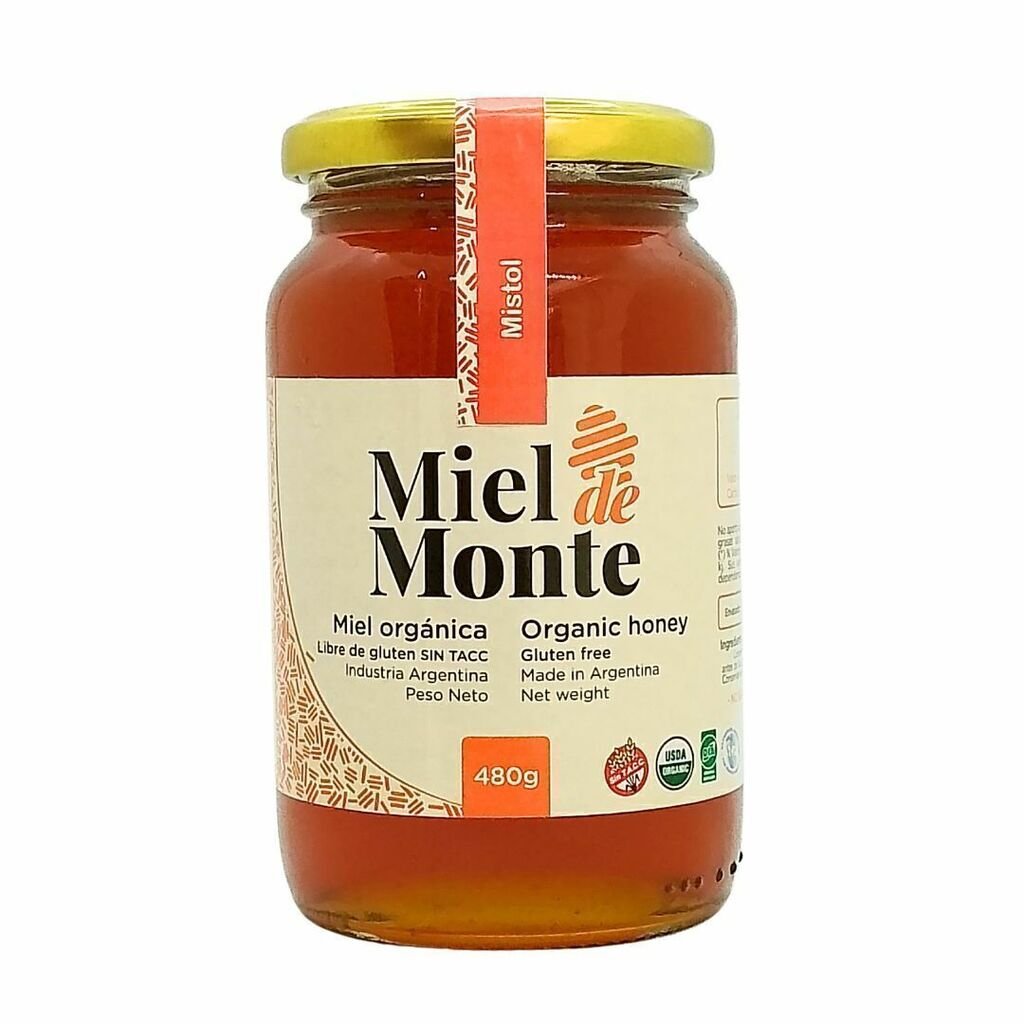 Miel Organica "miel De Monte" De Mistol X 480 Gr