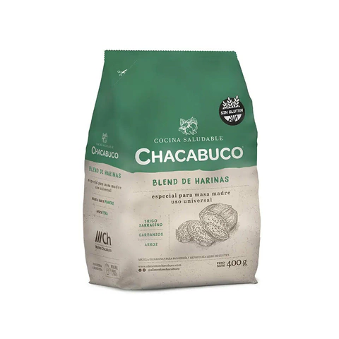 Blend De Harinas "chacabuco" Especial Para Masa Madre X 400 Gr