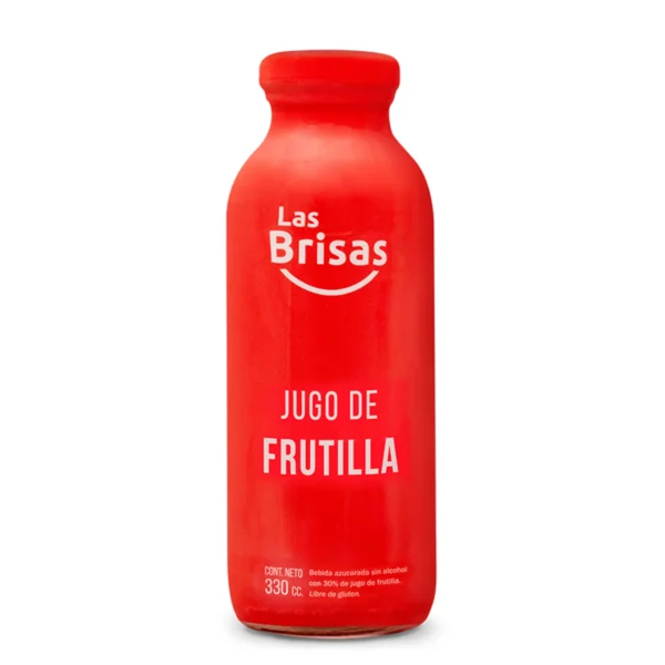 JUGO ORGANICO "LAS BRISAS" FRUTILLA 330CC