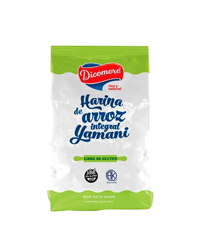 Harina De Arroz Yamani "dicomere" Integral X 450