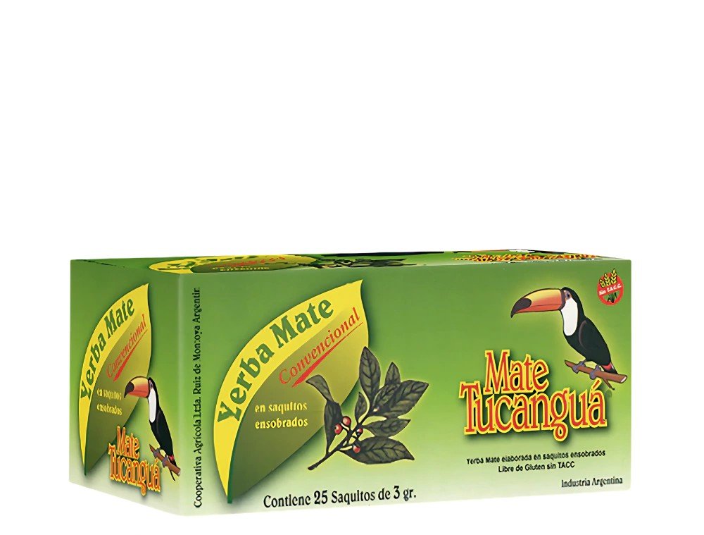 Yerba Mate "Tucangua" Organica x 25 Saquitos
