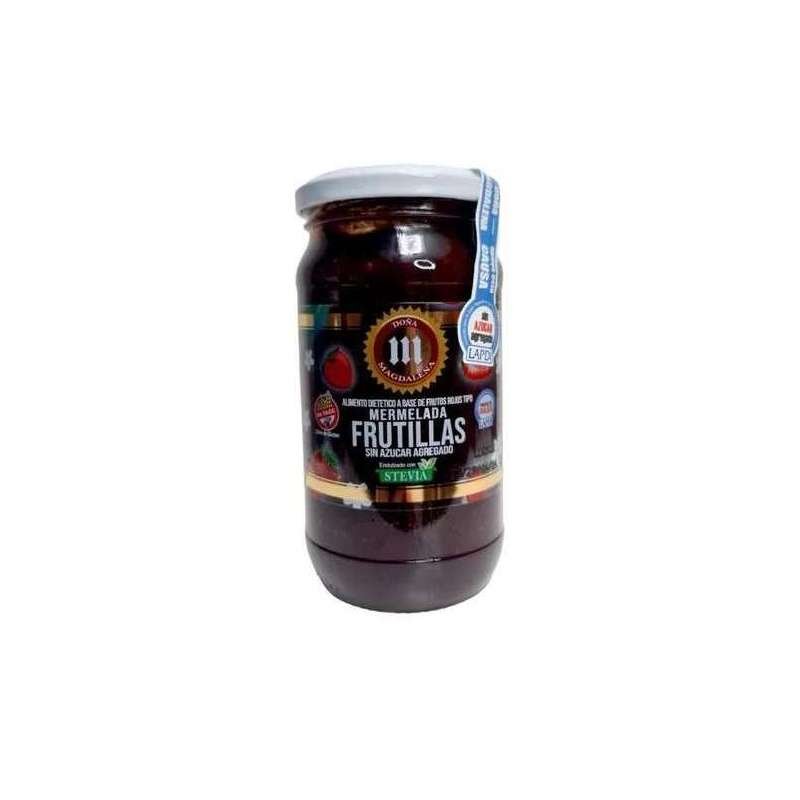Mermelada De Frutillas "doÑa Magdalena" Con Stevia. 400 Gr