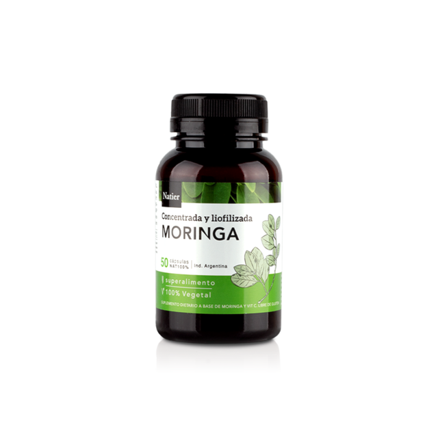 Moringa Concentrada y Liofilizada "Natier" x 50 Capsulas