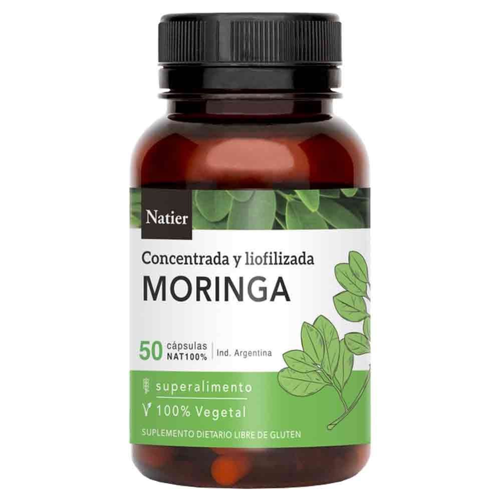 Moringa Concentrada y Liofilizada "Natier" x 50 Capsulas