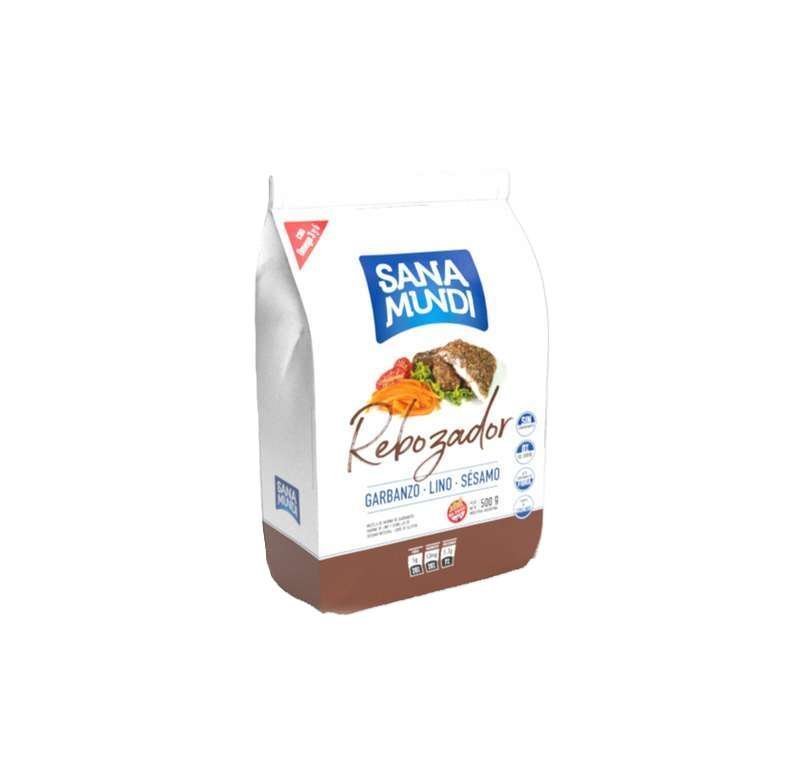 Rebozador "sana Mundi" Garbanzo-lino-sesamo 500 Gr