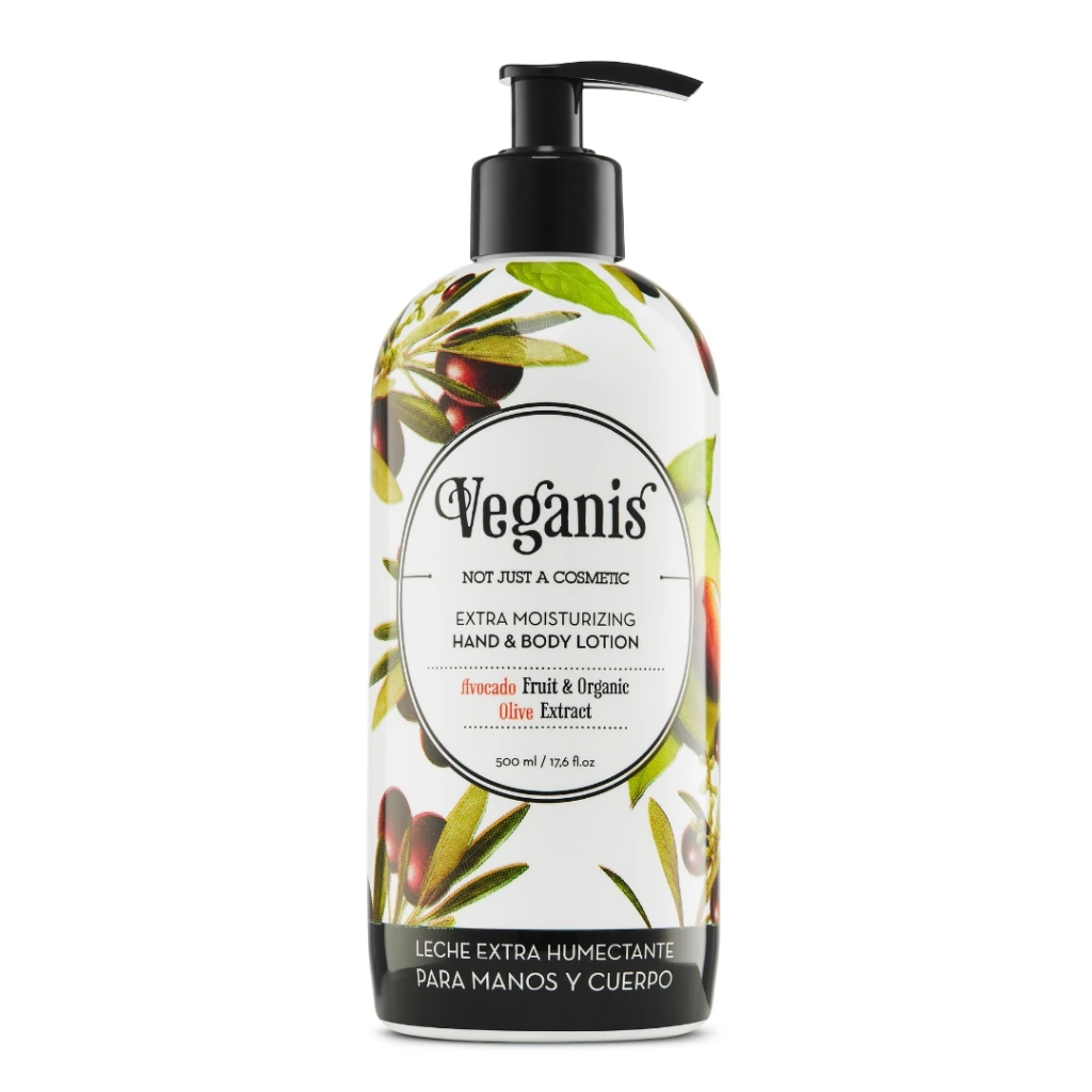 Leche Extra Humectante "veganis" Manos Y Cuerpo 500 Ml
