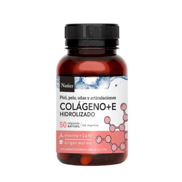 Suplemento Dietario "natier" Colageno + E Hidrolizado 50 Und