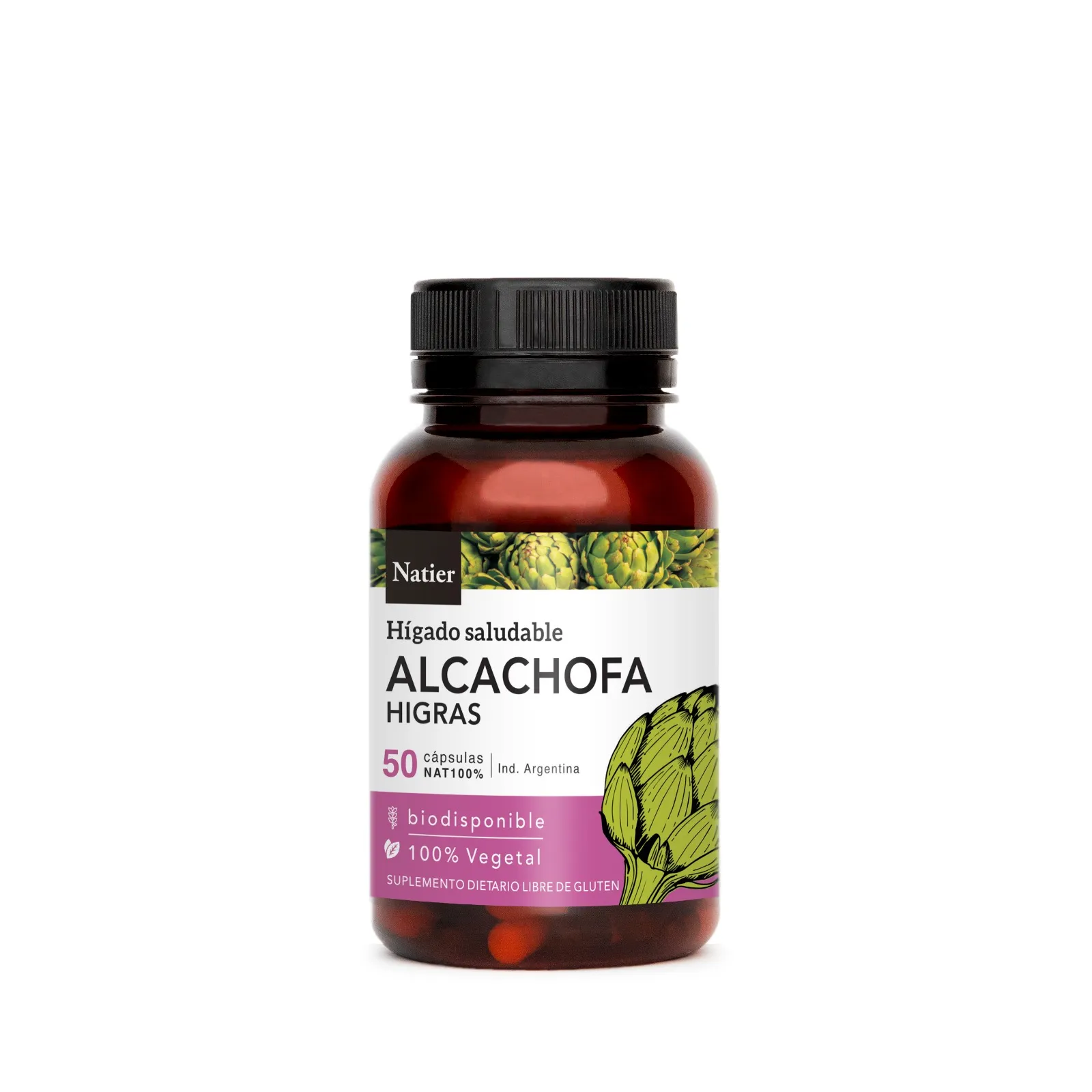 Suplemento Dietario "natier" Alcachofa Higras 50 Und
