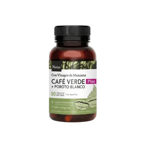 Suplemento Dietario "natier" Cafe Verde + Poroto Blanco Plus x 50 Und