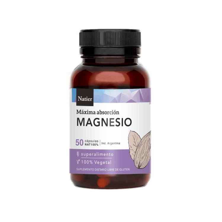 Suplemento Dietario "natier" Magnesio 50 Unid