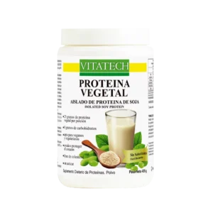 PROTEINA VEGETAL “VITATECH” AISLADO DE PROTEINA DE SOJA 435 GR