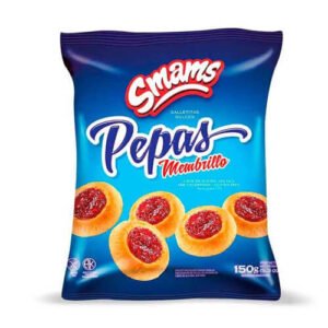 PEPAS “SMAMS” CON DULCE DE MEMBRILLO VEGGIE 150 GR