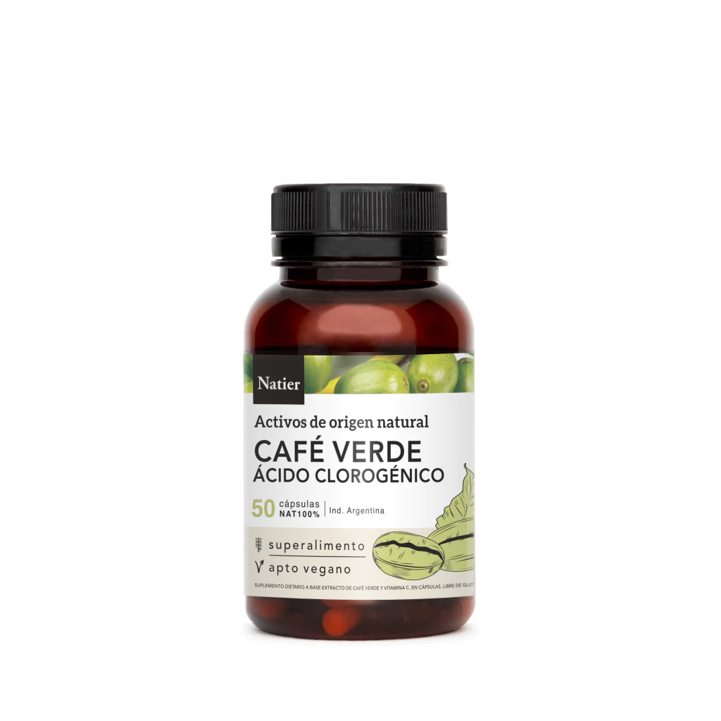 Suplemento Dietario "natier" Cafe Verde 50 Und