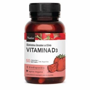 SUPLEMENTO DIETARIO “NATIER” VITAMINA D3 50 UND