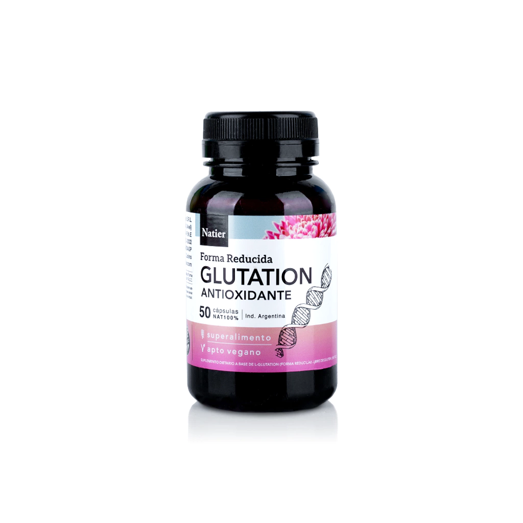 Suplemento Dietario "Natier" Glutation Antioxidante 50 Und