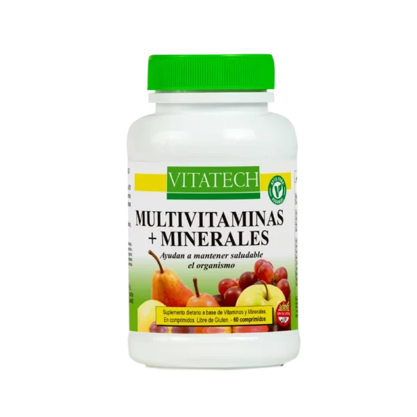 MULTIVITAMINAS + MINERALES " VITATECH" 30 CAPSULAS
