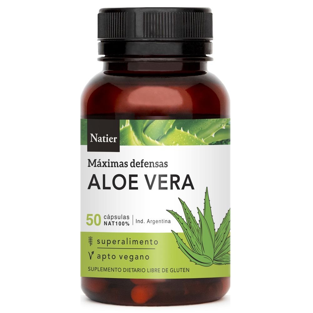 Suplemento Dietario "natier" Aloe Vera 50 Und