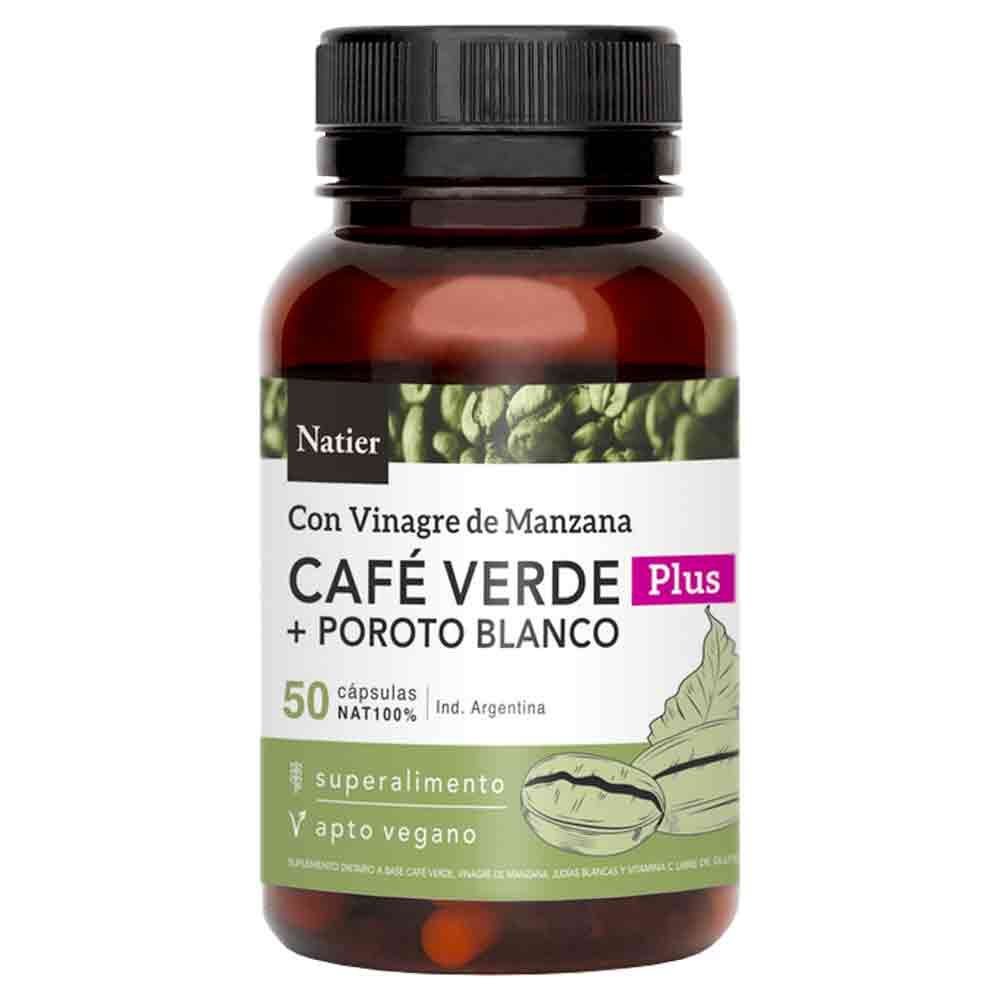 Suplemento Dietario "natier" Cafe Verde + Poroto Blanco Plus x 50 Und