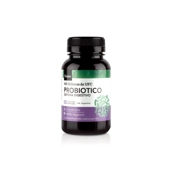 SUPLEMENTO DIETARIO "NATIER" PROBIOTICO 50 UND