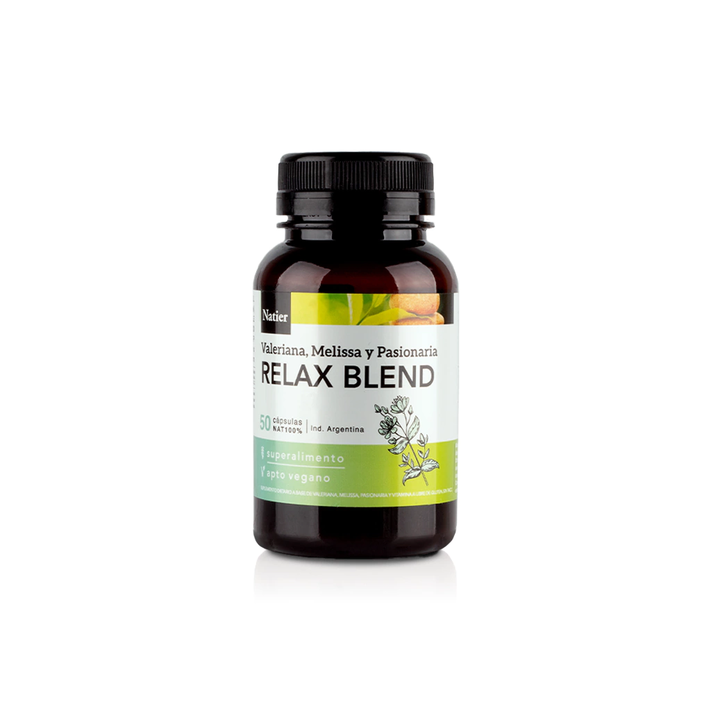 Suplemento Dietario "natier" Relax Blend  50 Und