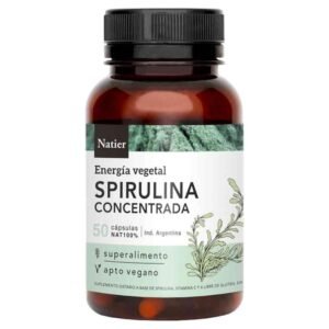 SUPLEMENTO DIETARIO “NATIER” SPIRULINA CONCENTRADA 50 UND