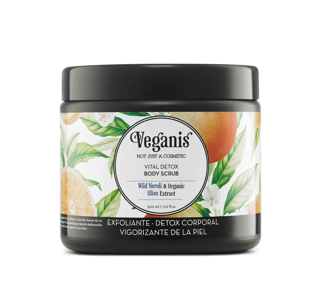 Exfoliante Corporal Detox "Veganis" Extrema Neroli Salvaje Y Extracto De Oliva x 500ml