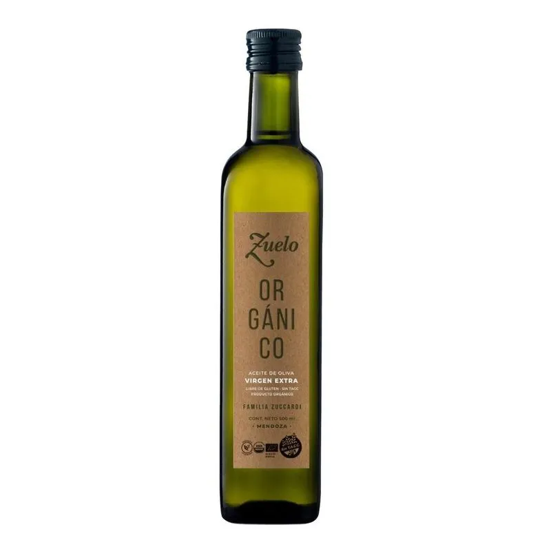 ACEITE DE OLIVA "ZUELO" ORGANICO 500 ML