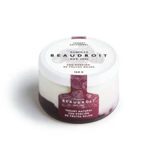 YOGURT ENTERO “BEAUDROIT” FRUTOS DEL BOSQUE X 160 GR