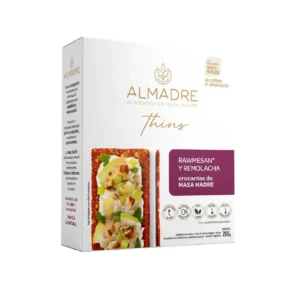 THINS ¨ALMADRE¨SABOR RAWMESAN Y REMOLACHA 160 GR