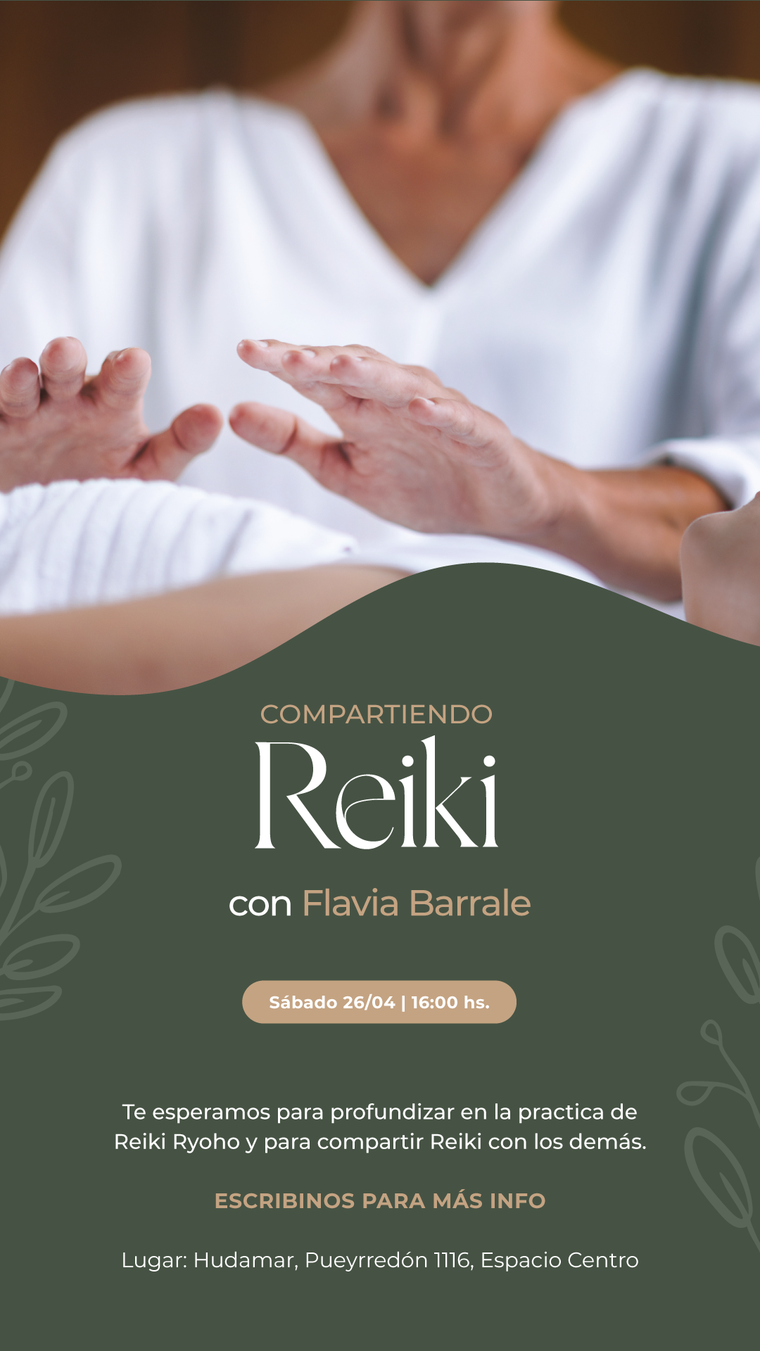 En este momento estás viendo COMPARTIENDO REIKI