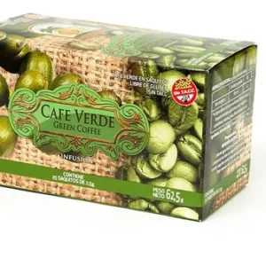 CAFE VERDE ¨HIERBAS DE EL OASIS¨ GREEN COFFEE 62 GR