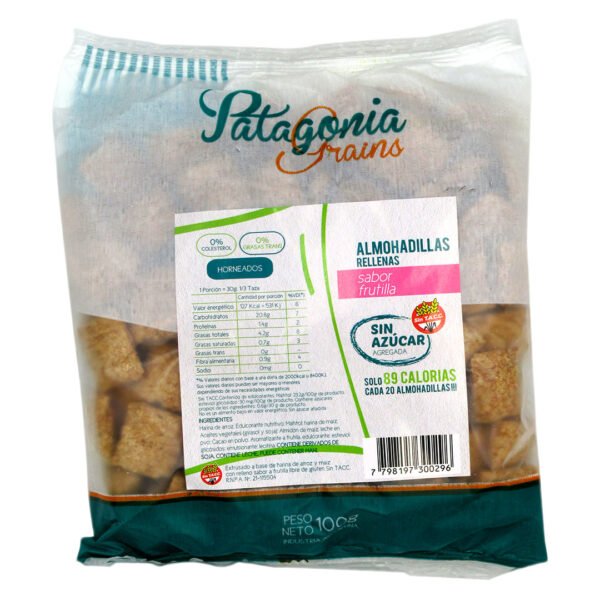 HOJUELAS "PATAGONIA GRAINS" FRUTILLA X 100 GR