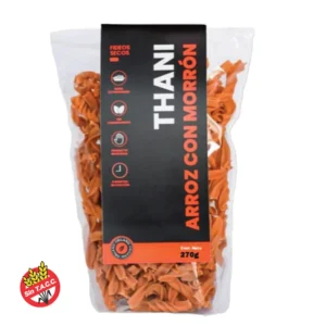 FIDEOS SECOS ¨THANI¨DE HARINA DE ARROZ Y MORRON . 400 GR