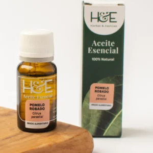 ACEITE ESENCIAL “HIERBAS Y ESENCIAS” POMELO ROSADO 100% NATURAL X 10CC