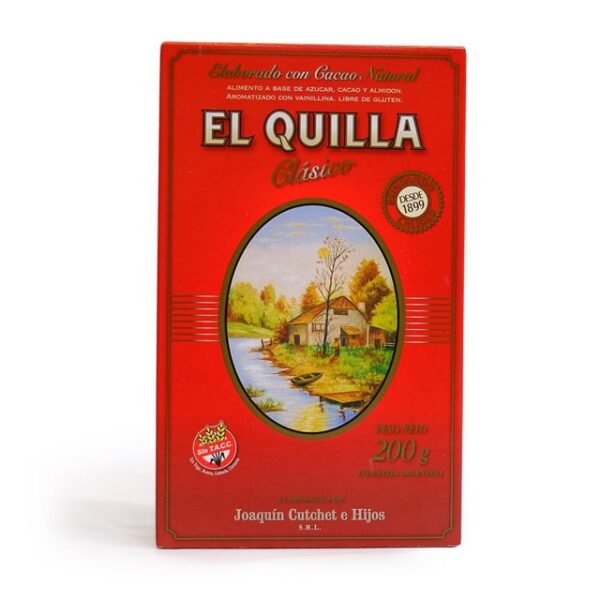 CACAO NATURAL ¨EL QUILLA¨ CLASICO 200 GR.