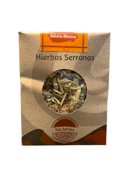 Te De Hierbas ¨raiz Serrana¨ Salvia Blanca 100 Gr
