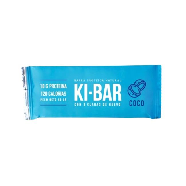 Barra Proteica Natural "ki-bar" Coco. 40 Gr