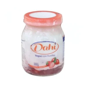 YOGURT BATIDO ¨DAHI¨  DESCREMADO SABOR FRUTILLA . 170 GR