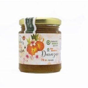 MERMELADA ORGANICA ¨DULCES DEL JARDIN ¨ DURAZNO. 210 GR.
