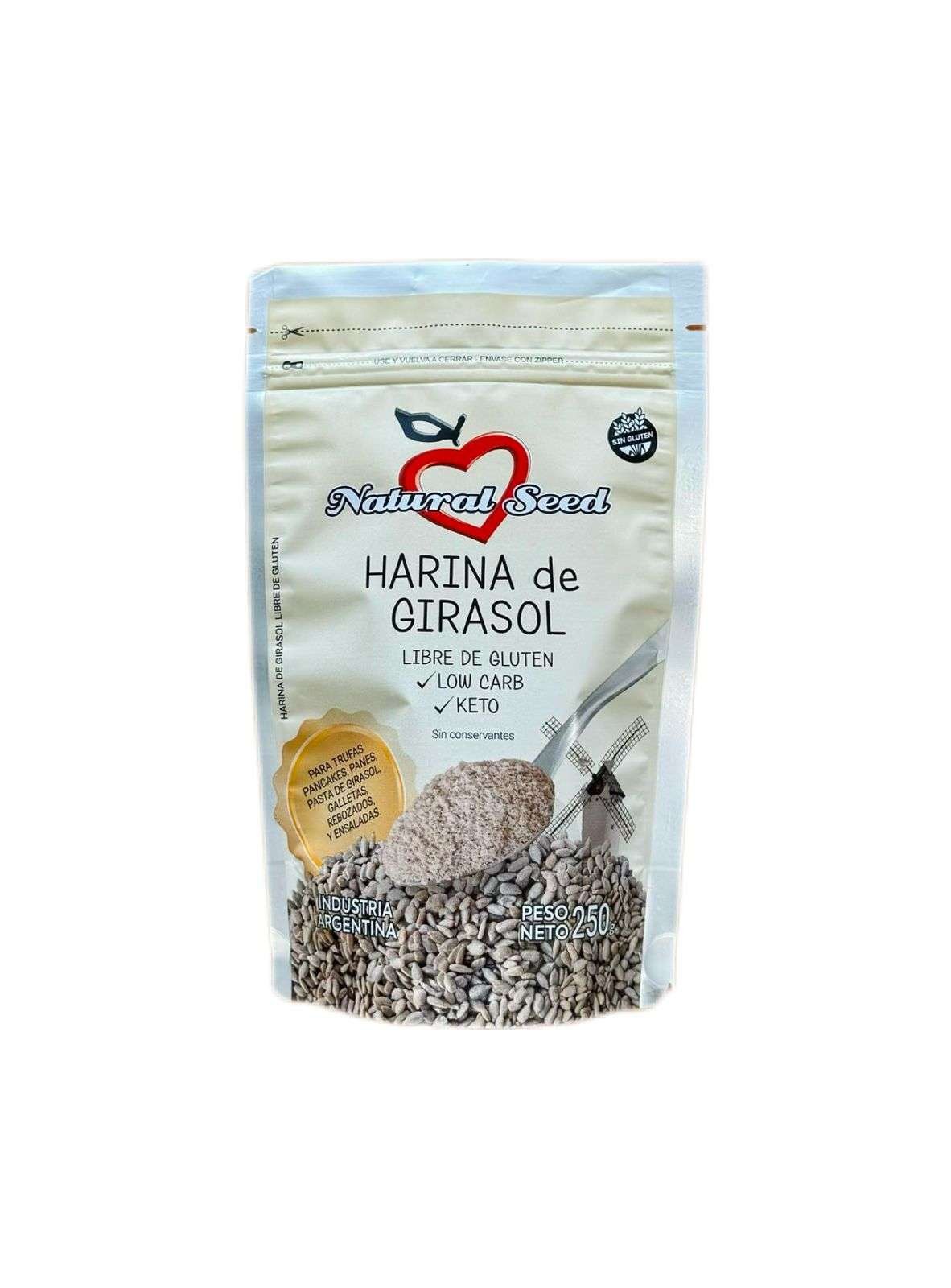Harina De Girasol ¨natural Seed¨ 250 Grs