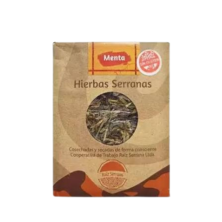 Te De Hierbas ¨raiz Serrana¨ Menta. 100 Gr