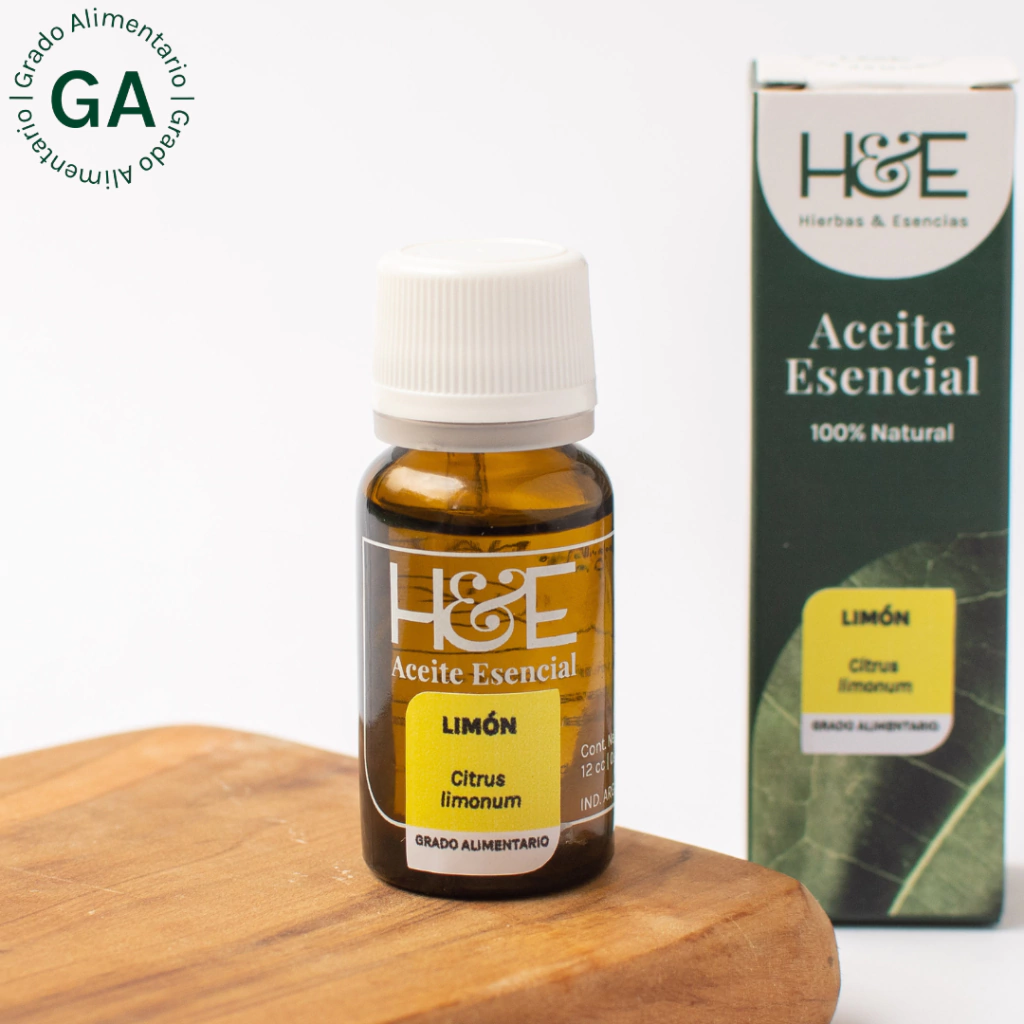 Aceite Esencial "hierbas Y Esencias" Limon 100% Natural X 10cc