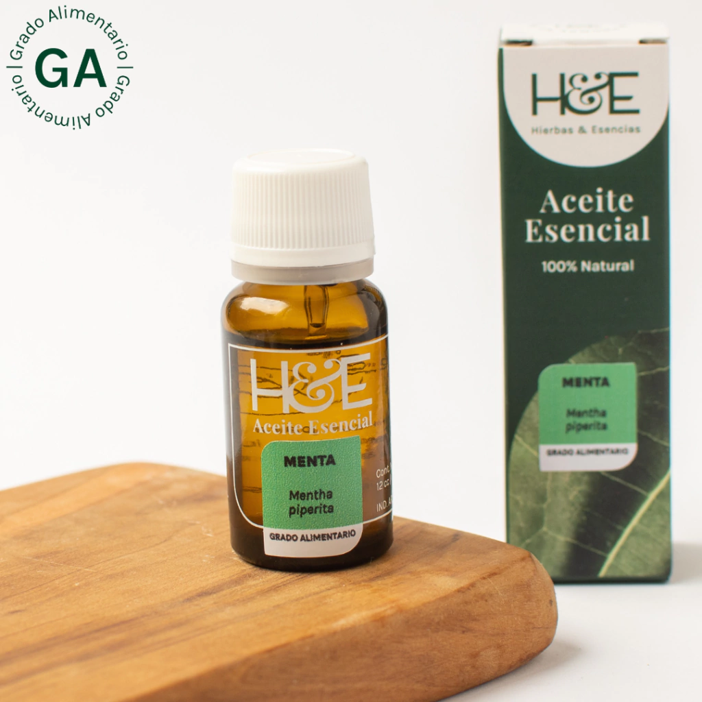 Aceite Esencial "hierbas Y Esencias" Menta Piperita 100% Natural X 10cc