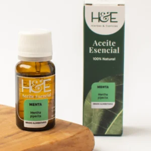 ACEITE ESENCIAL “HIERBAS Y ESENCIAS” MENTA PIPERITA 100% NATURAL X 10CC