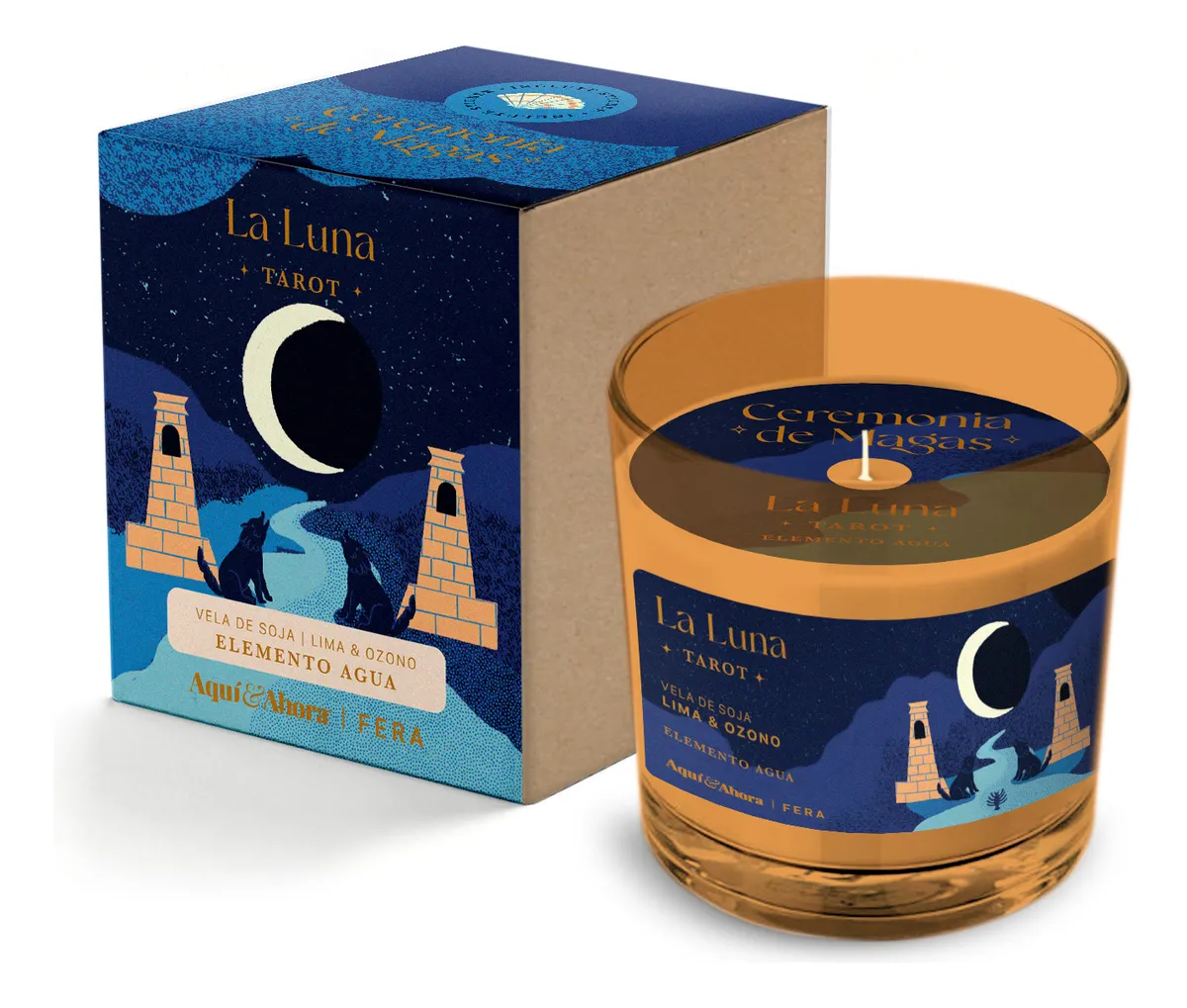 Vela La Luna "fera"  Lima Y Ozono