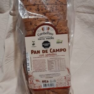 PAN DE CAMPO DE MASA MADRE “CAMBA PANE” CON SEMILLAS X 800G