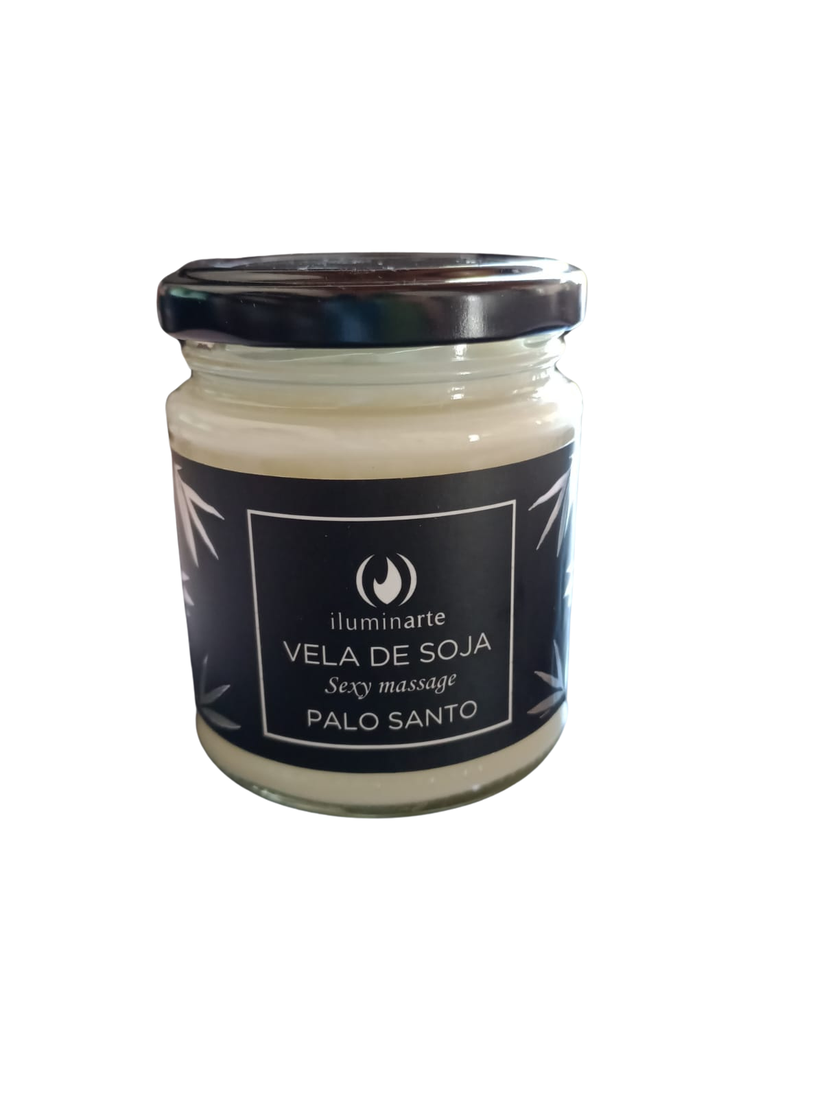 Vaso Vela De Soja "iluminarte" Palo Santo