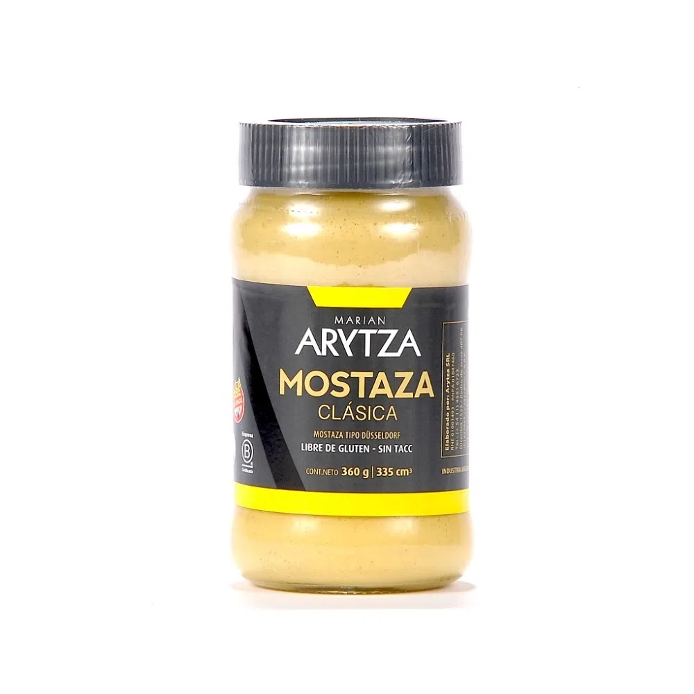 MOSTAZA "ARYTZA" CLASICA X 360 GR