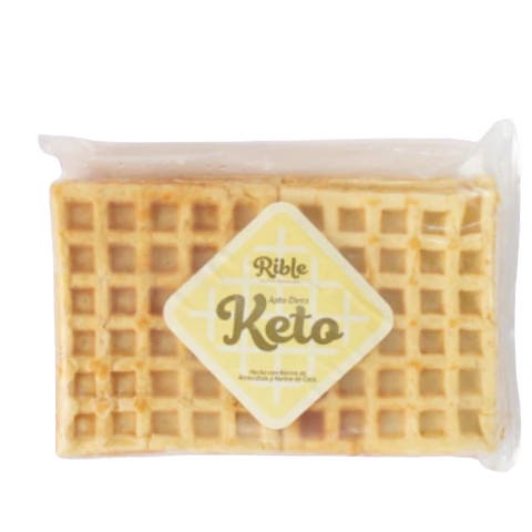 Waffles "Rible" A Base De Harina De Almendras Y Coco X 350 Gr