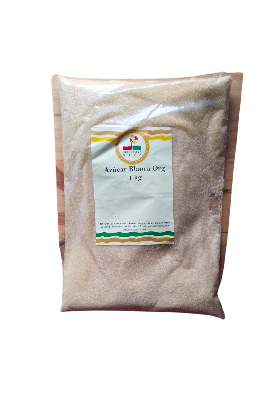 Azucar Blanca Organica "naturaleza Viva" X Kg